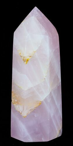 Polished Rose Quartz Obelisk - Madagascar #59702